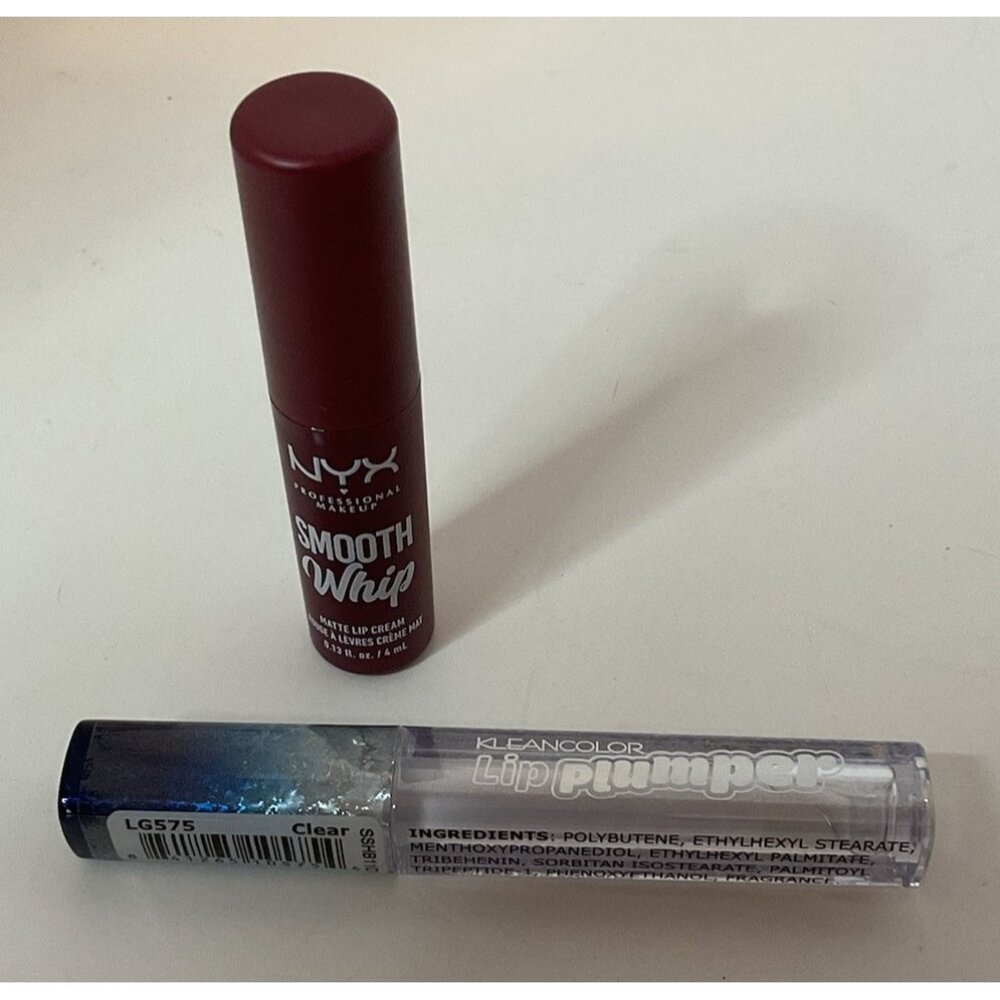 Lip Plumper Kleancolor NYK Smooth Whip Matte Cream Velvet Robe Lot New